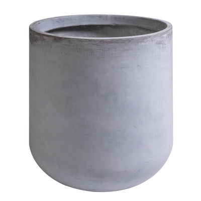 Ghiveci plante D42xH44 cm. gri ciment
