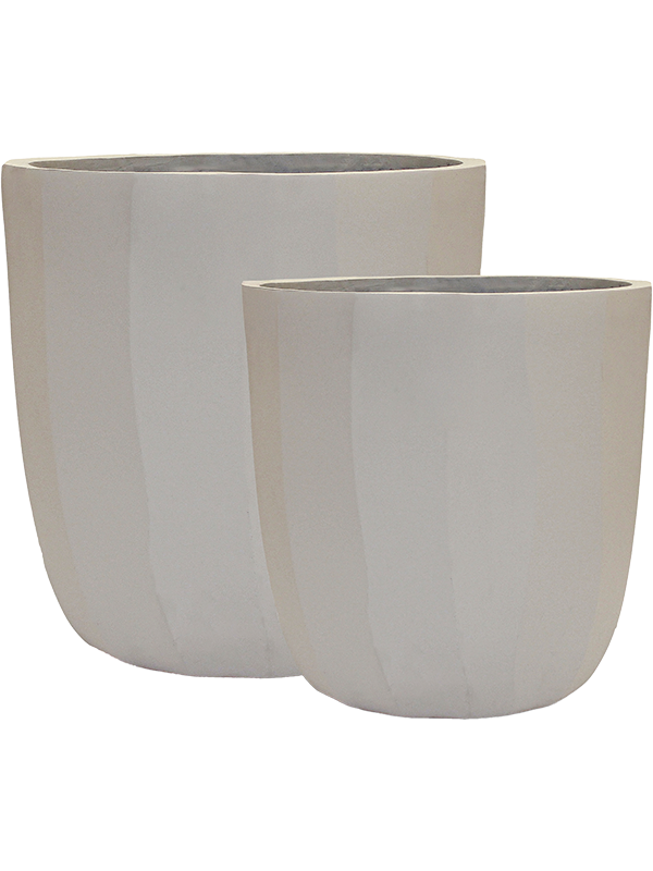 Ghiveci plante D43xH41cm Capi Dune Planter Ball Off White (set of 2)