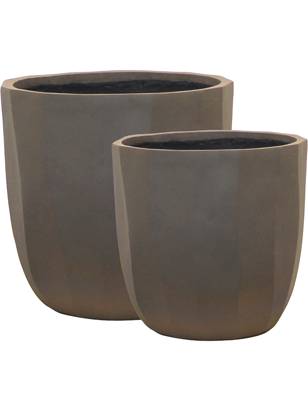 Ghiveci plante D43xH41cm Capi Dune Planter Ball Warm Taupe (set of 2)