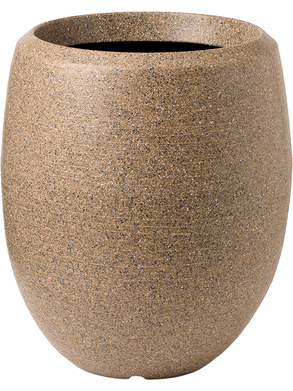 Ghiveci plante D43xH50cm Capi Arc Granite Vase Elegant Deluxe Warm Taupe