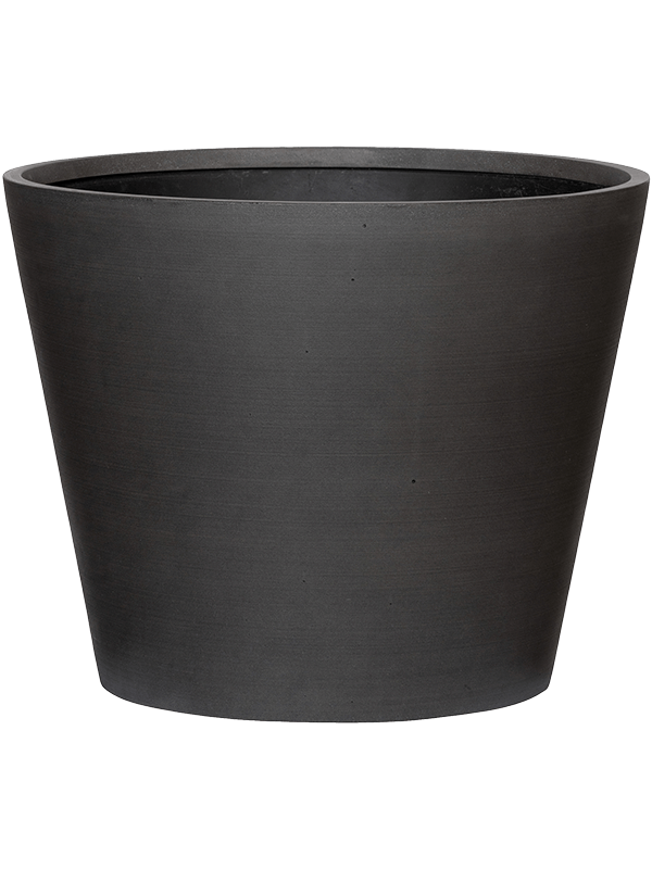 Ghiveci plante D50xH40cm Refined Bucket S Volcano Black