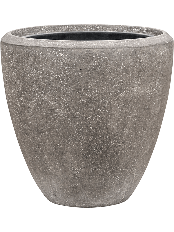 Ghiveci plante D50xH50cm Baq Polystone Plain Couple Grey (with liner)