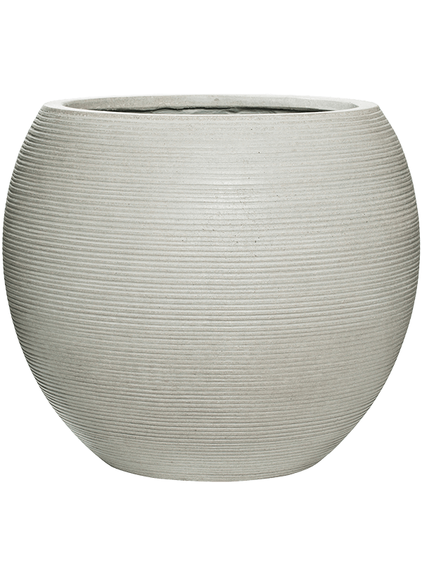 Ghiveci plante D51xH44cm Ridged Horizontally Abby L Cement