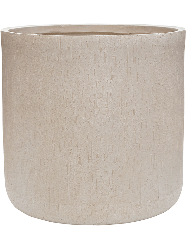 Ghiveci plante D51xH49cm Baq Raindrop Cylinder Beige