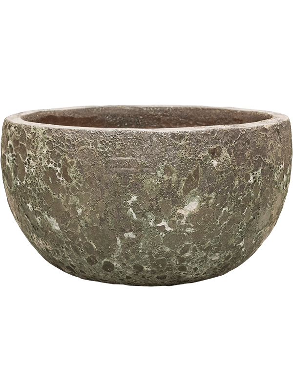 Ghiveci plante D52xH29cm Baq Lava Bowl Relic Jade