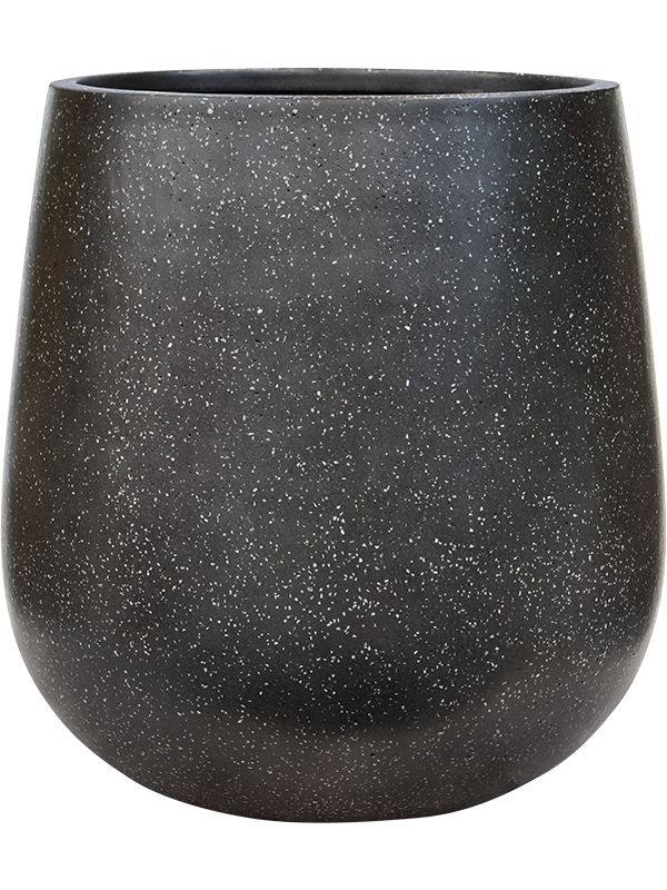 Ghiveci plante D53xH56cm Baq Terrazzo Balloon Black