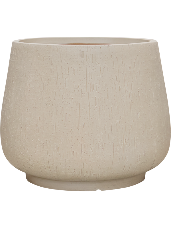 Ghiveci plante D54xH42cm Baq Raindrop Darcy Beige