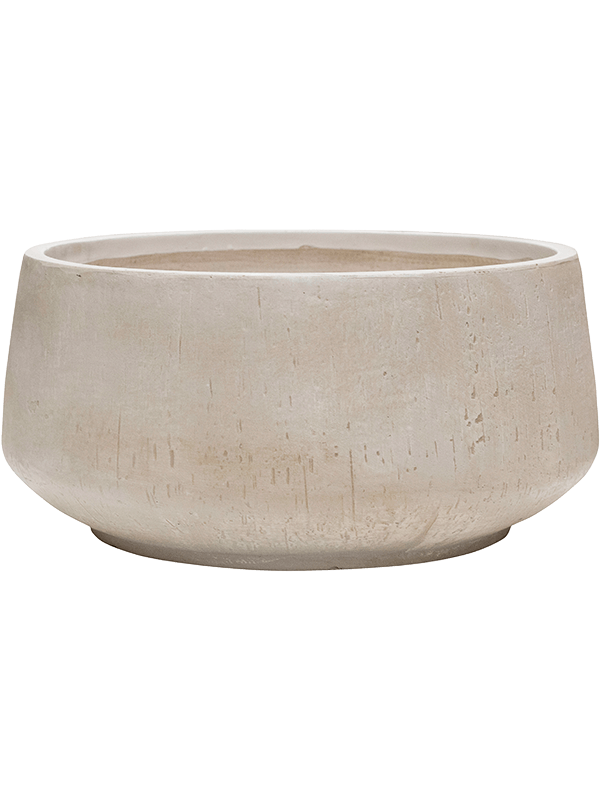 Ghiveci plante D55xH26cm Baq Raindrop Bowl Beige