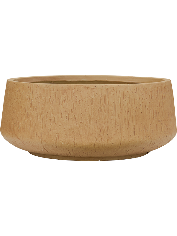 Ghiveci plante D55xH26cm Baq Raindrop Bowl Brown Beige