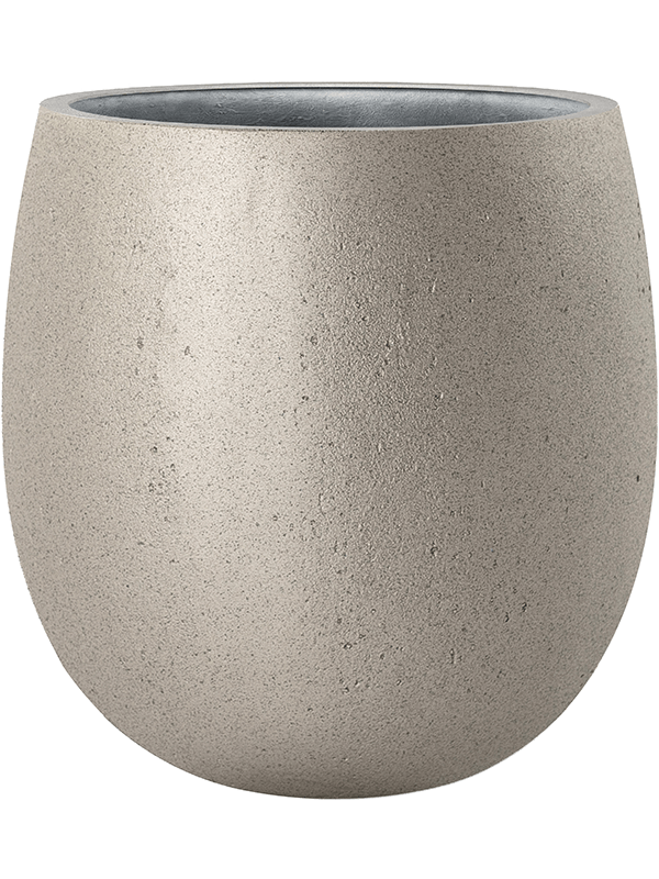 Ghiveci plante D55xH55cm Grigio Balloon Metallic Champagne