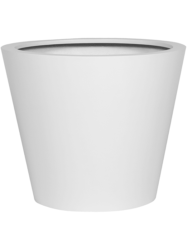 Ghiveci plante D58xH50cm Fiberstone Bucket M Matt white