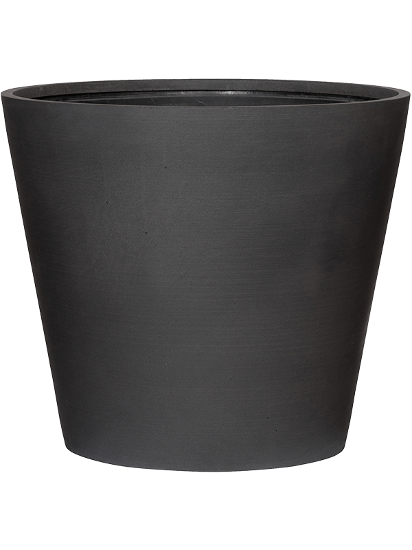 Ghiveci plante D58xH50cm Refined Bucket M Volcano Black