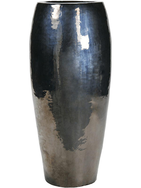 Ghiveci plante D60xH130cm Plain Emperor Metal Glaze