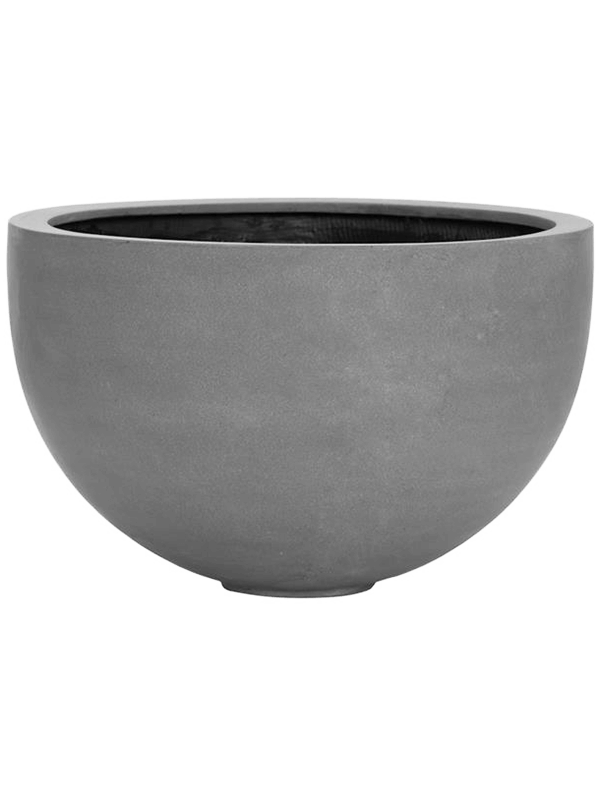 Ghiveci plante D60xH38cm Fiberstone Bowl grey