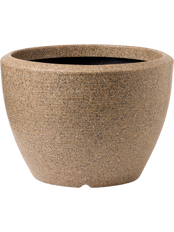 Ghiveci plante D60xH48cm Capi Arc Granite Planter Ball Warm Taupe