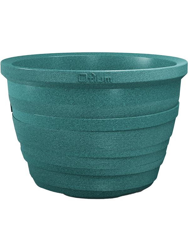 Ghiveci plante D64xH43cm Otium Lignum Turquoise Cork