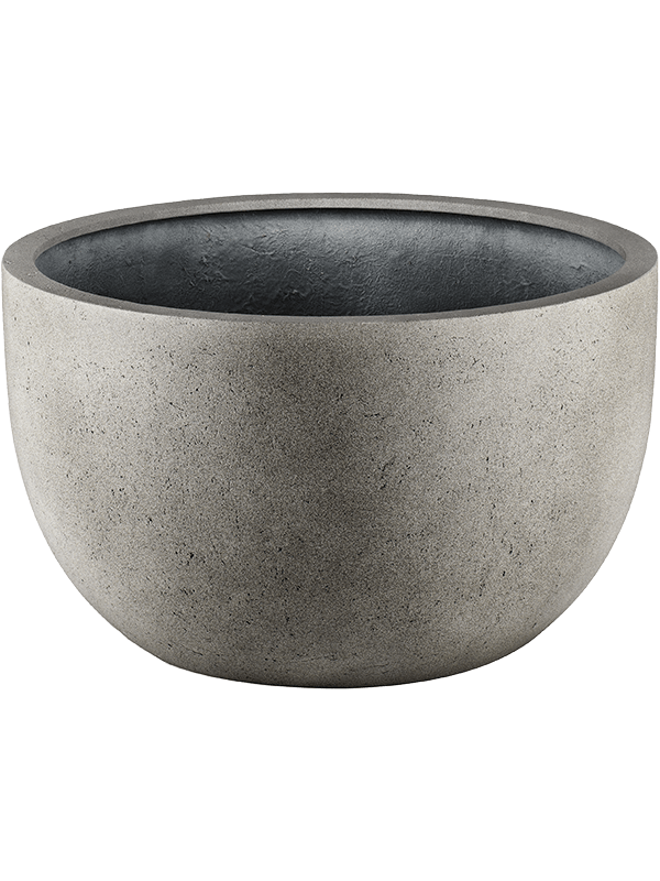 Ghiveci plante D80xH47cm Grigio New Egg Low Natural Concrete