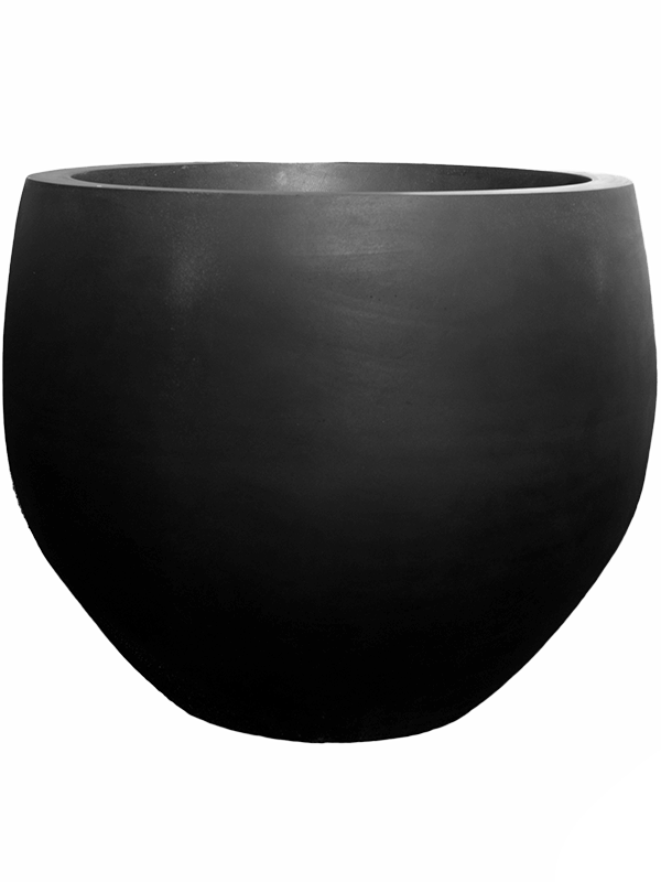 Ghiveci plante D87xH73cm Fiberstone Jumbo Orb S Black