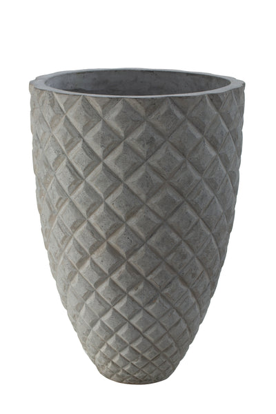 Ghiveci plante Diamante 60X87 cm gri ciment