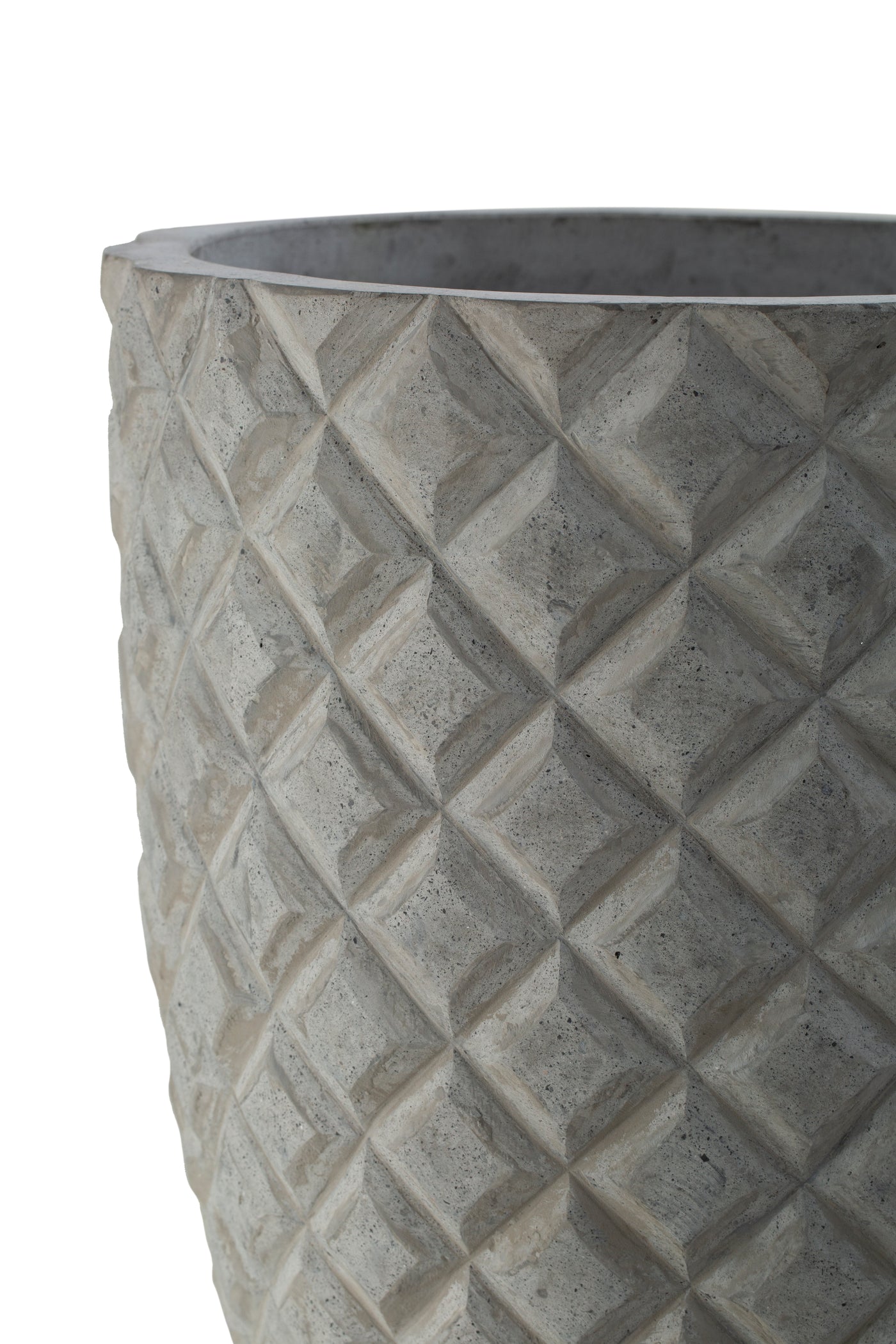 Ghiveci plante Diamante 60X87 cm gri ciment