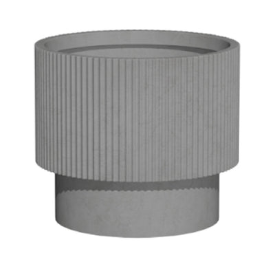 Ghiveci plante Groove H30xD37 cm crem