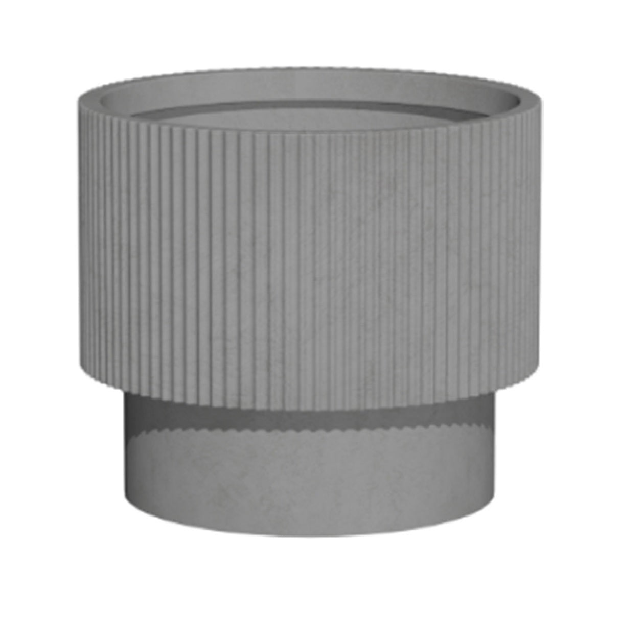 Ghiveci plante Groove H37xD45 cm crem