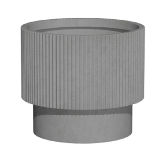 Ghiveci plante Groove H37xD45 cm crem