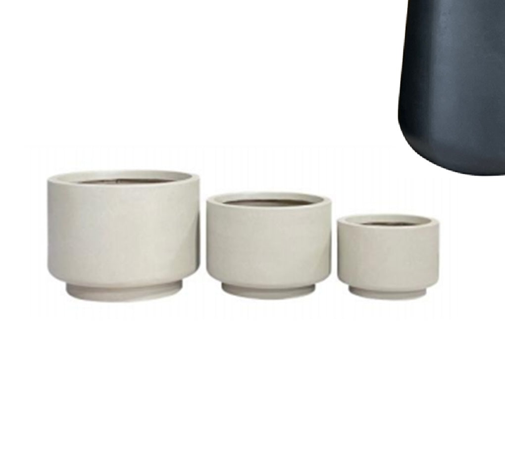 Ghiveci plante H18xD25 cm antracit