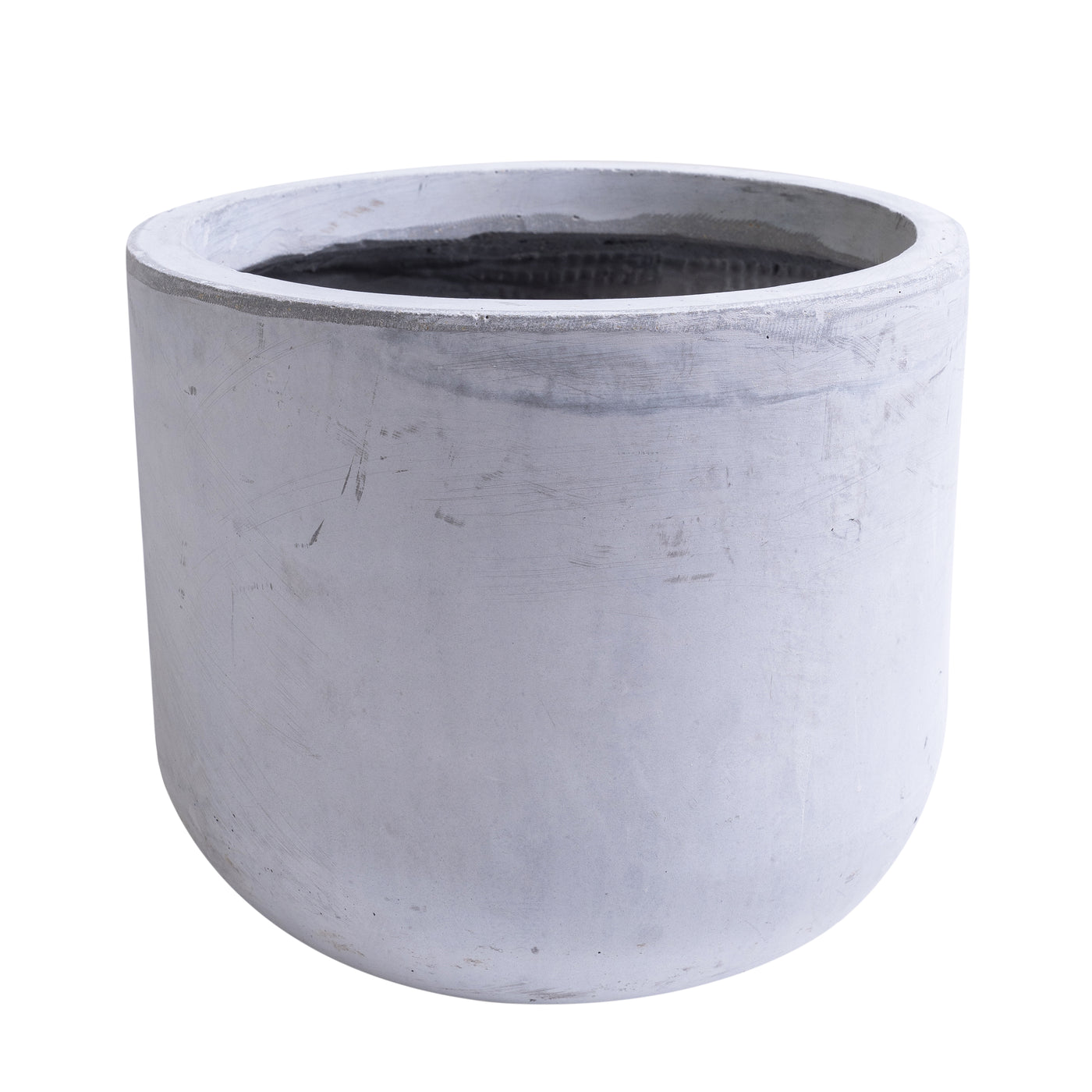 Ghiveci plante H19xD23 cm. gri ciment