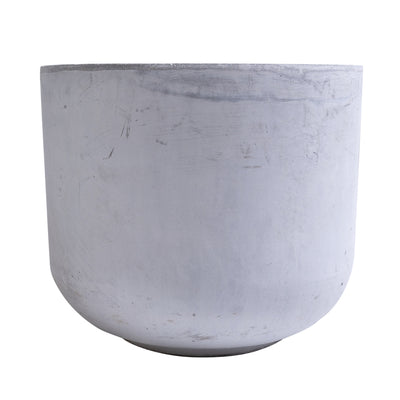 Ghiveci plante H19xD23 cm. gri ciment