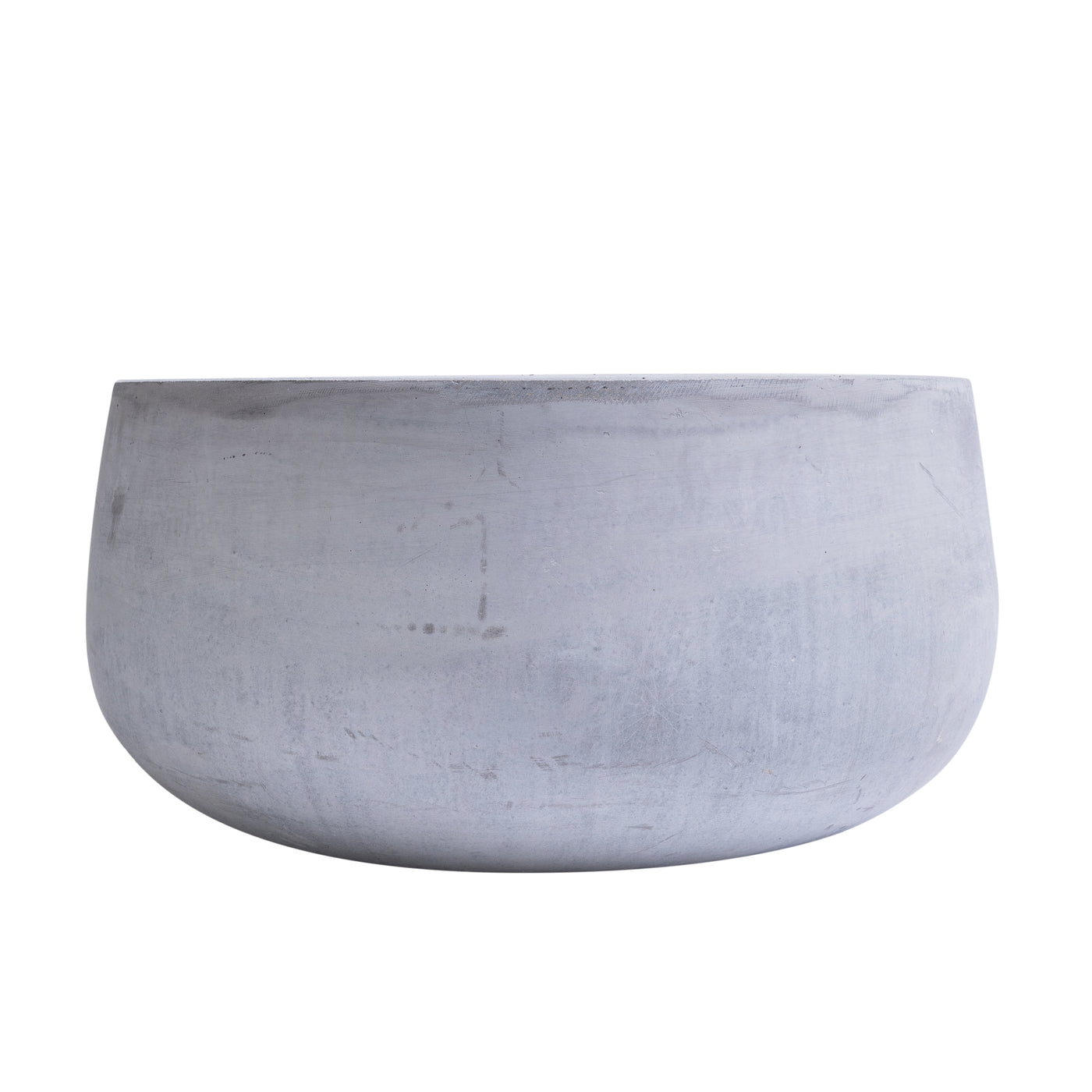 Ghiveci plante H20.5xD40 cm. gri ciment