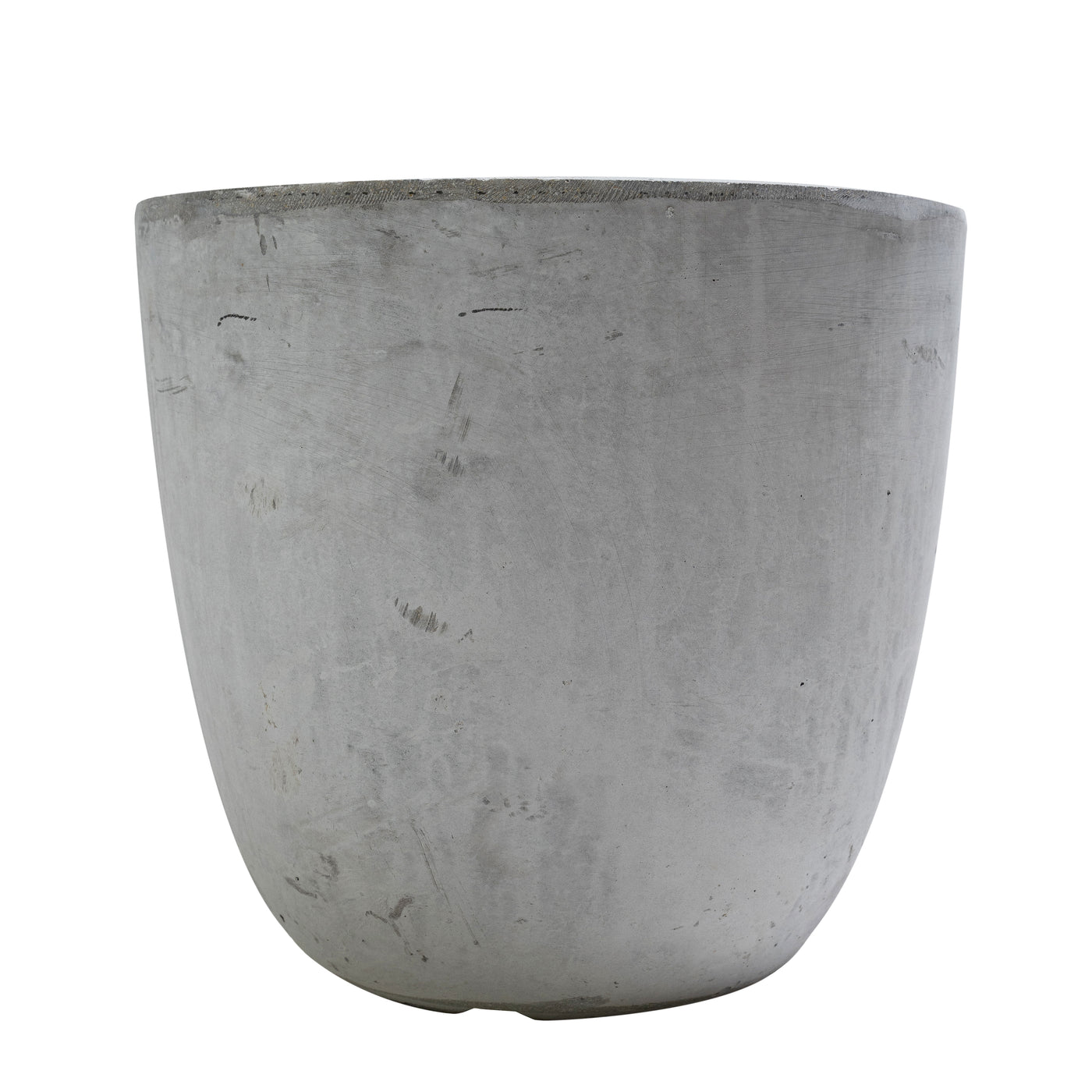 Ghiveci plante H23.5xD25.5 cm. gri ciment