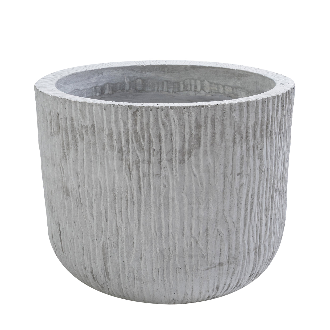 Ghiveci plante H24xD30 cm. gri ciment