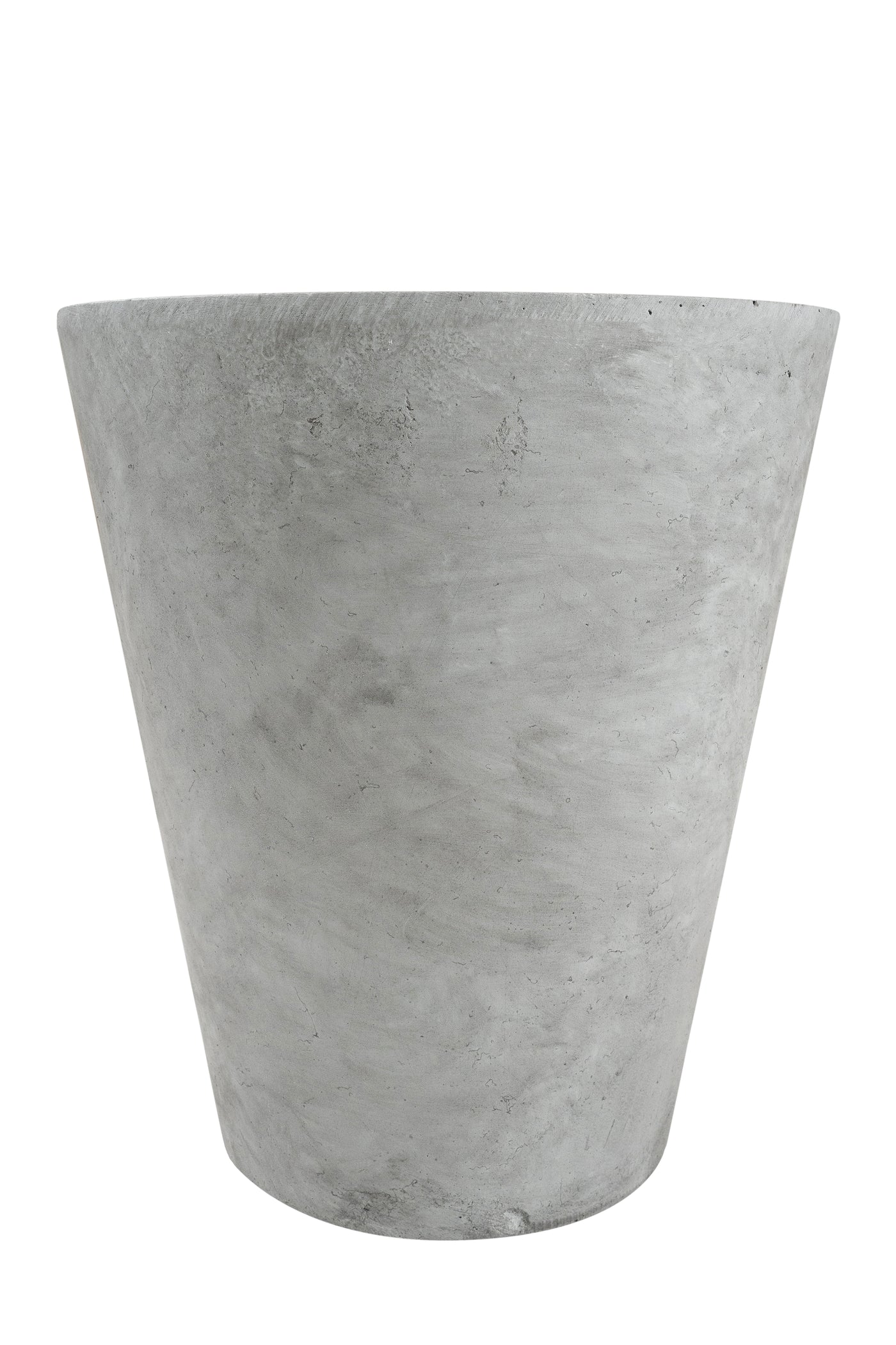 Ghiveci plante H28xD25 cm. gri ciment