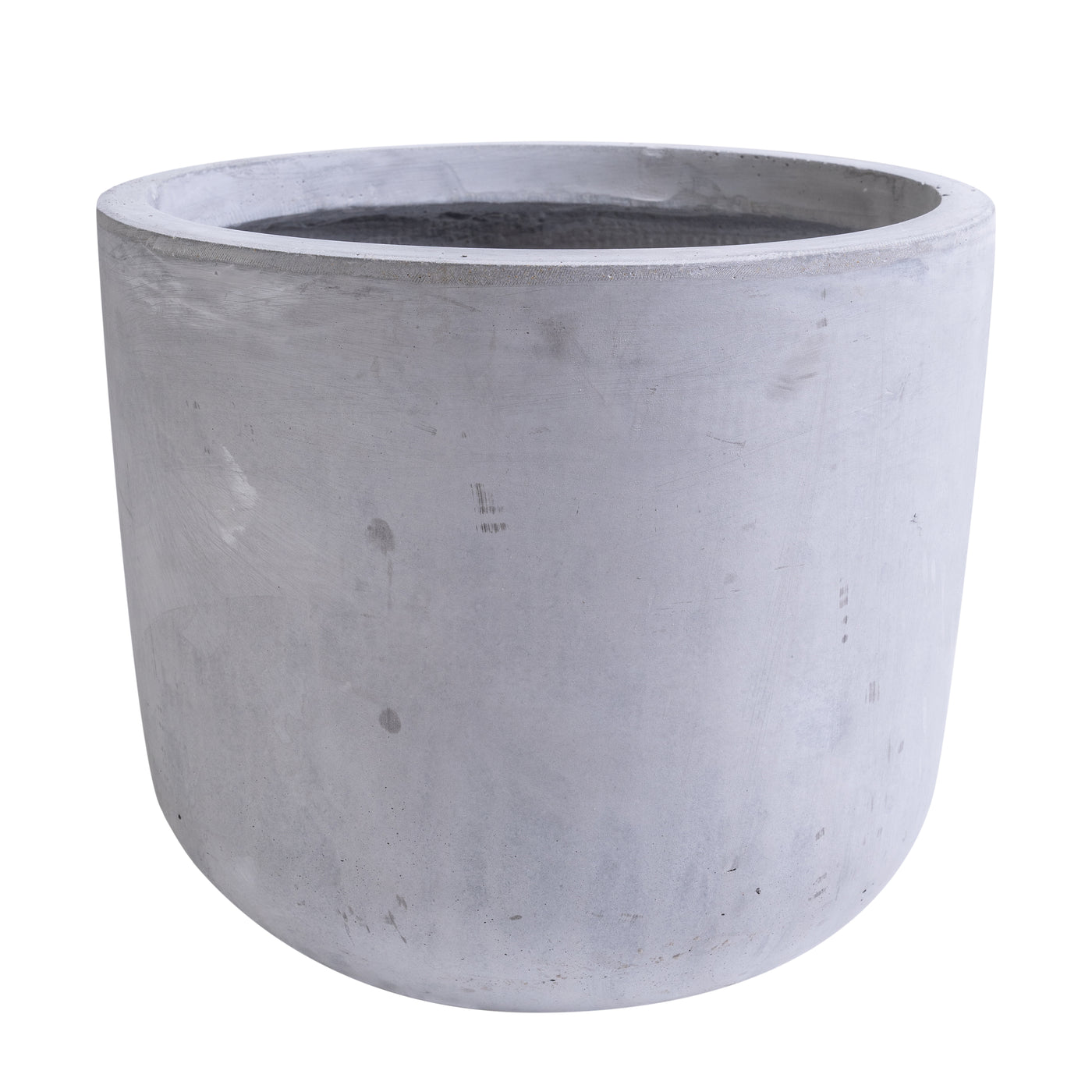 Ghiveci plante H28xD33.5 cm. gri ciment