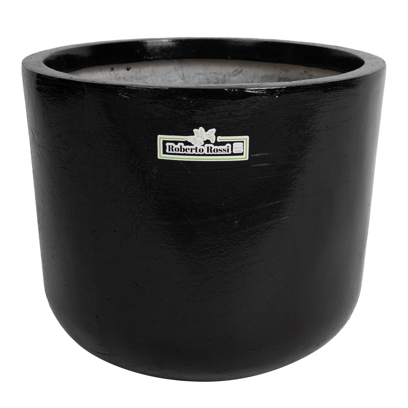 Ghiveci plante H28xD33.5 cm negru