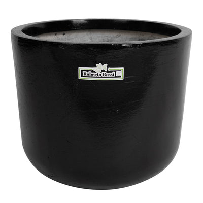 Ghiveci plante H28xD33.5 cm negru