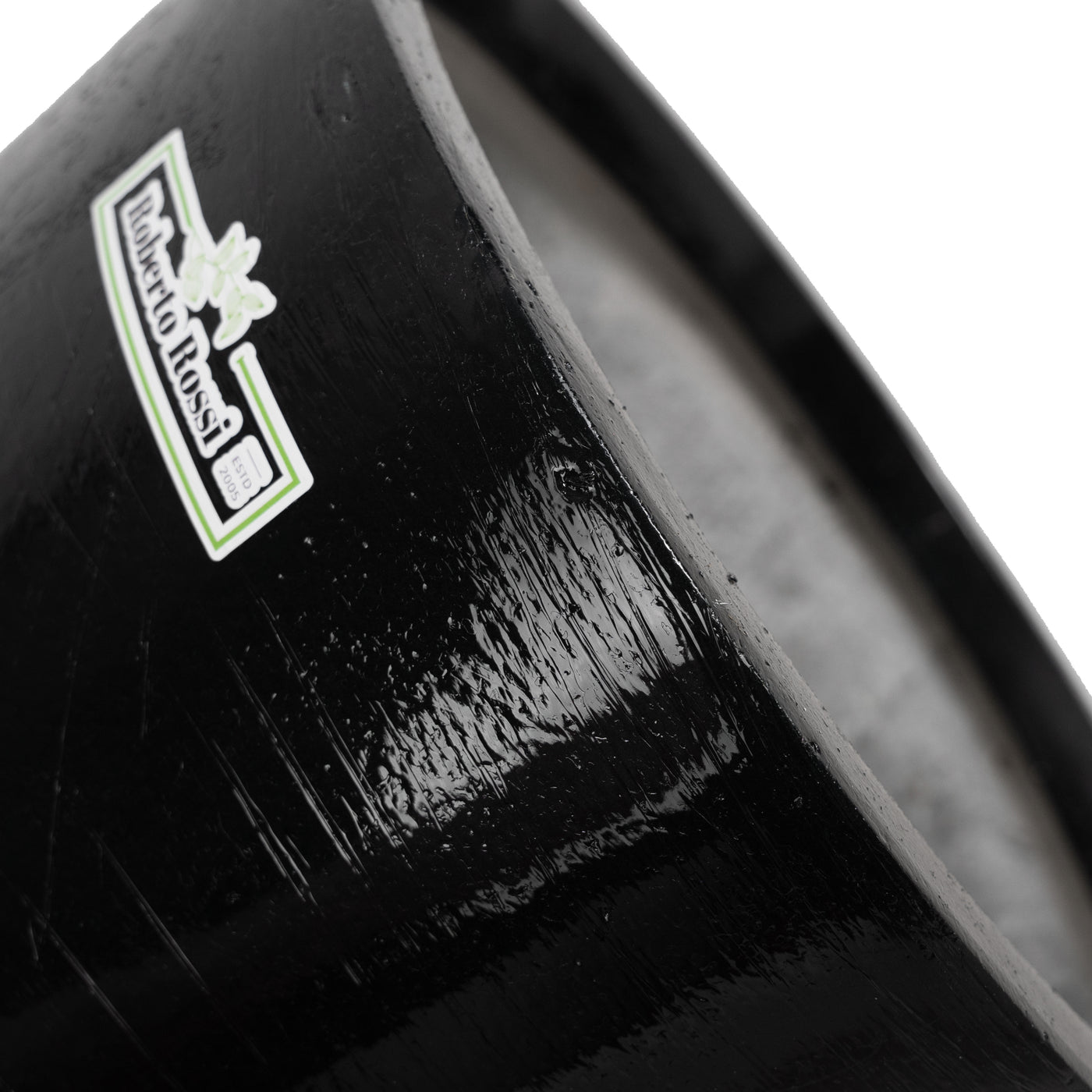 Ghiveci plante H28xD33.5 cm negru