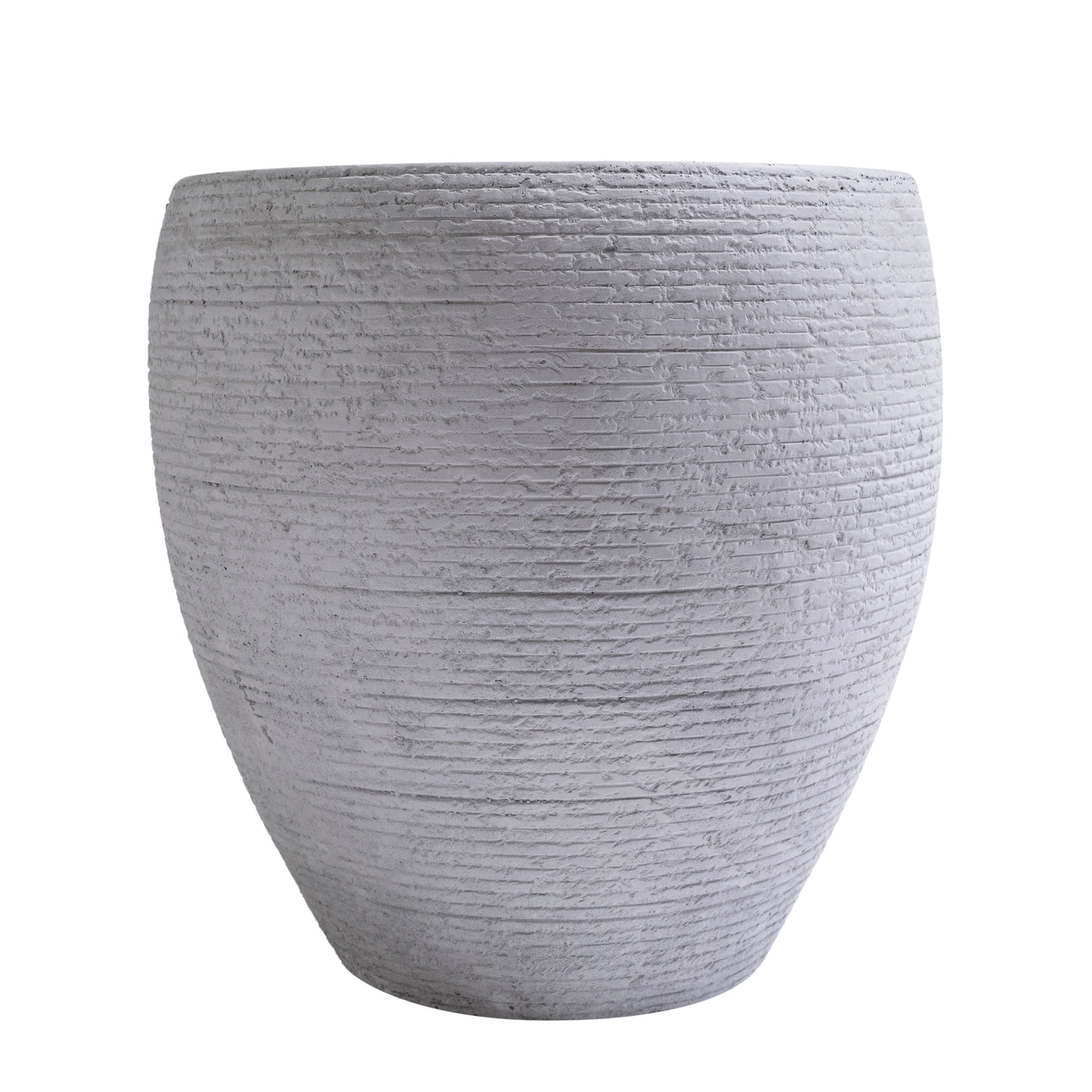 Ghiveci plante H30xD30 cm. gri ciment