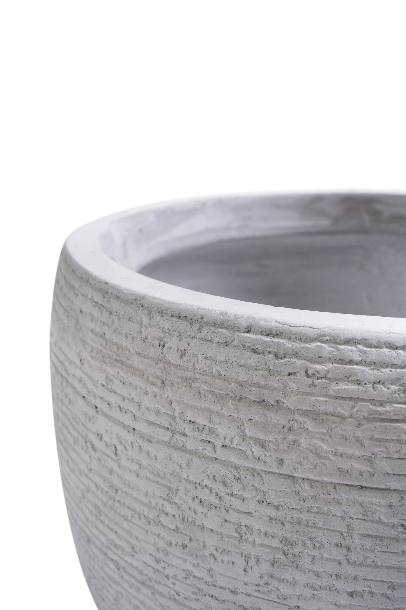 Ghiveci plante H30xD30 cm. gri ciment