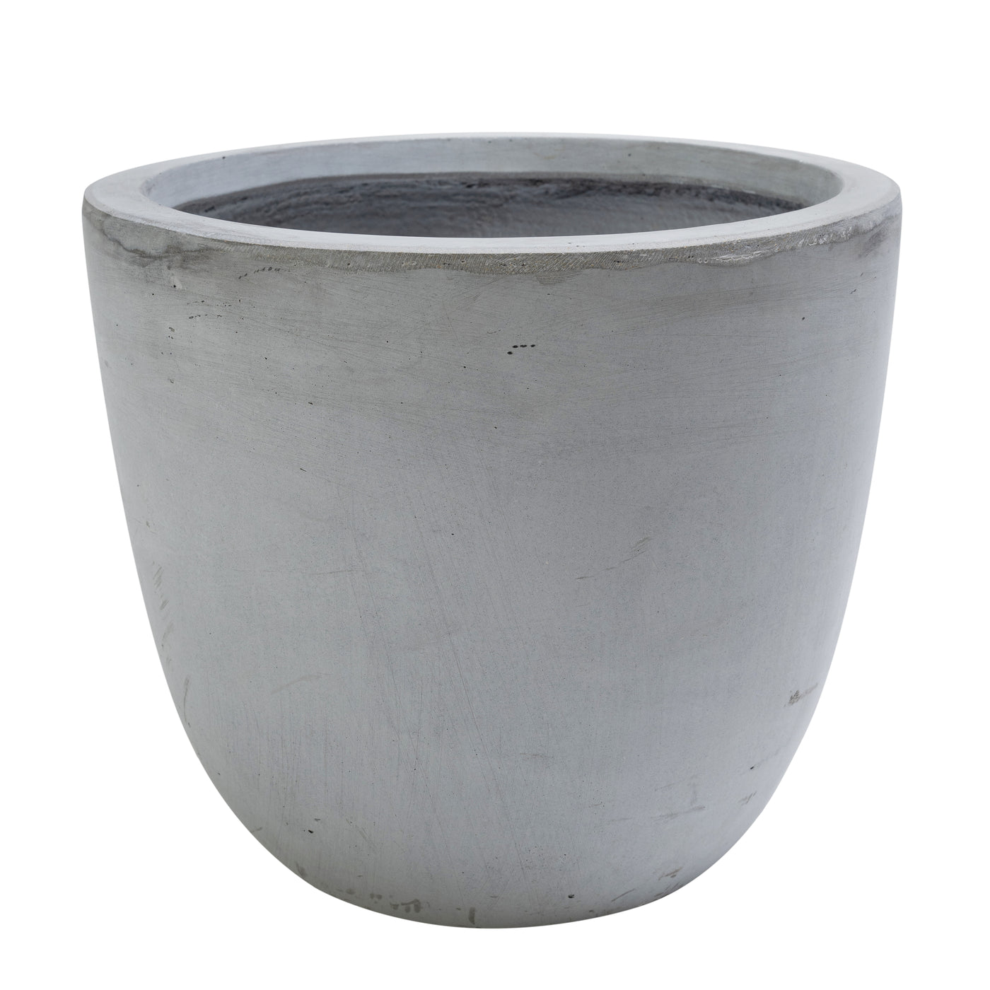 Ghiveci plante H31xD35.5 cm. gri ciment