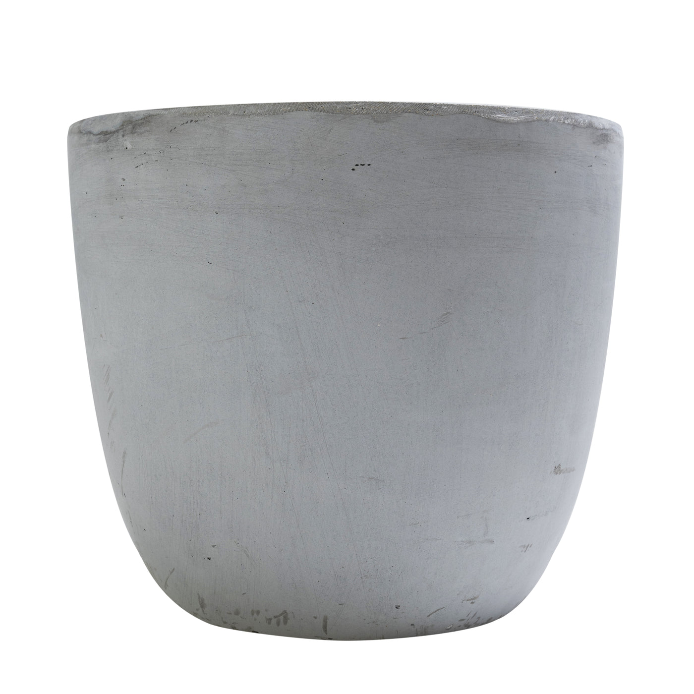 Ghiveci plante H31xD35.5 cm. gri ciment