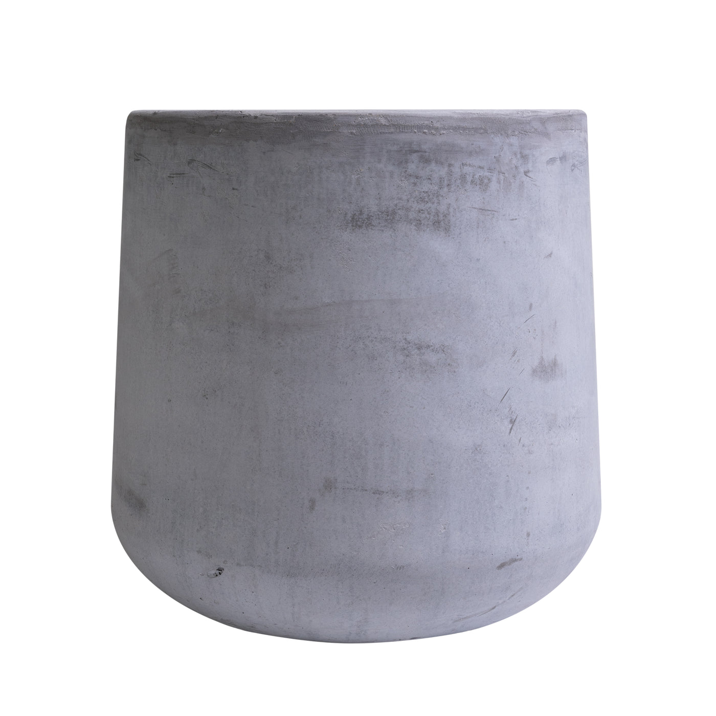 Ghiveci plante H34xD33 cm. gri ciment