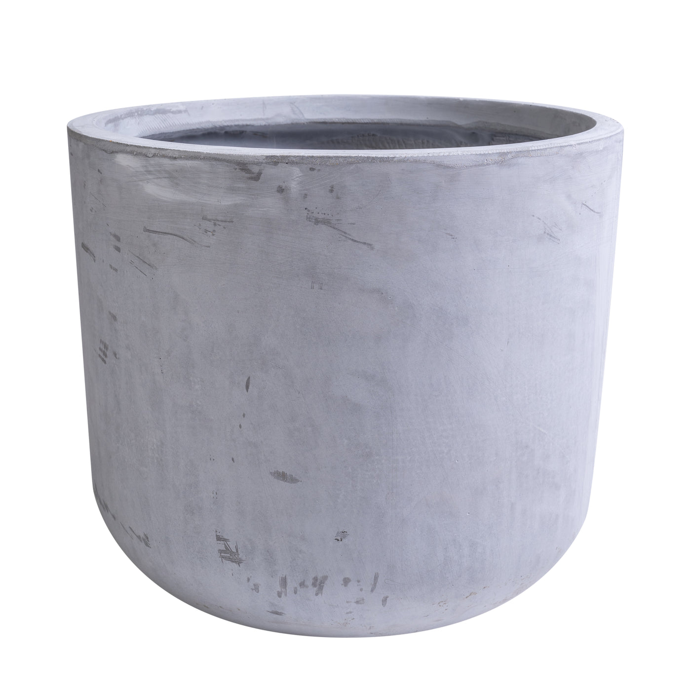 Ghiveci plante H34xD39.5 cm. gri ciment