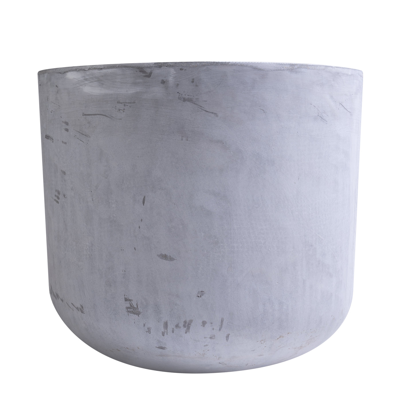 Ghiveci plante H34xD39.5 cm. gri ciment