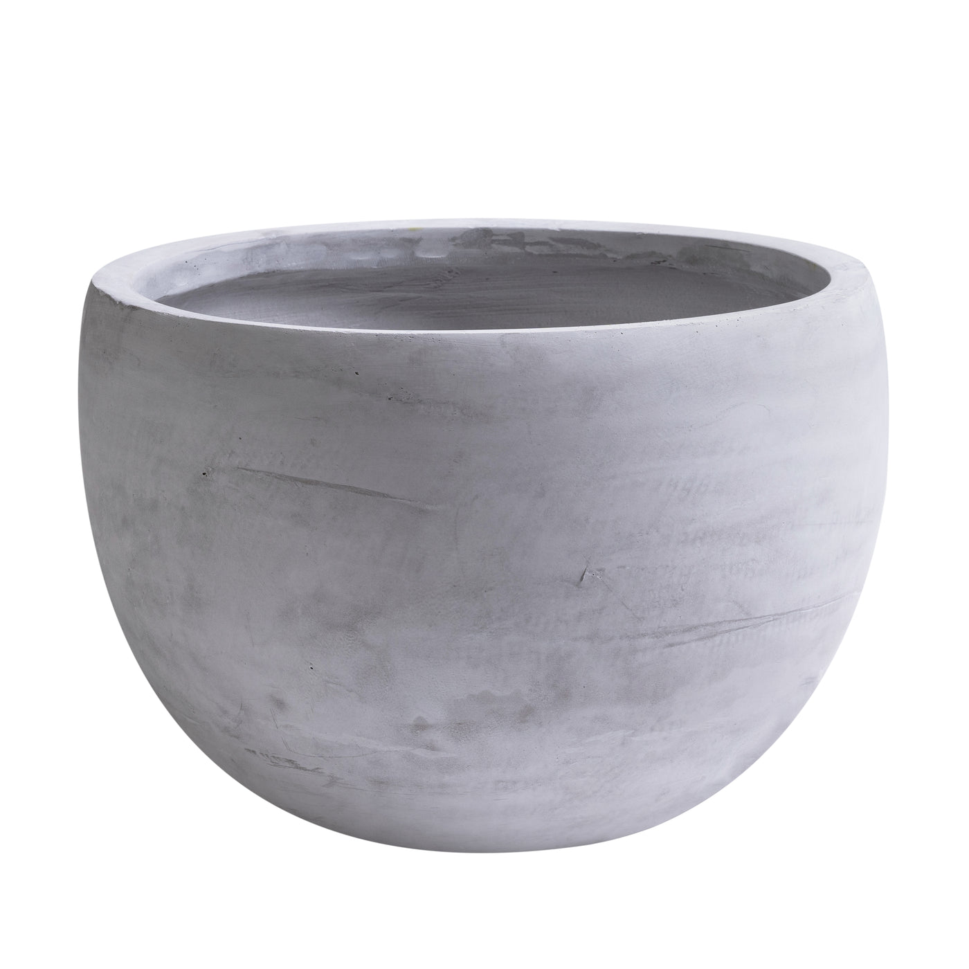 Ghiveci plante H34xD45 cm. gri ciment