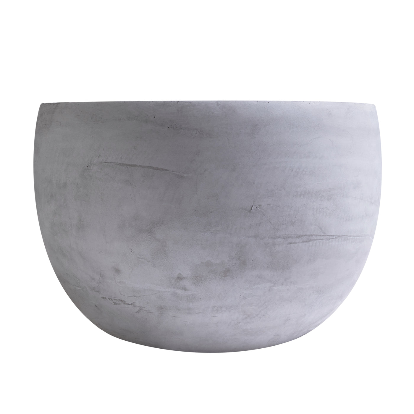 Ghiveci plante H34xD45 cm. gri ciment