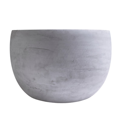 Ghiveci plante H34xD45 cm. gri ciment