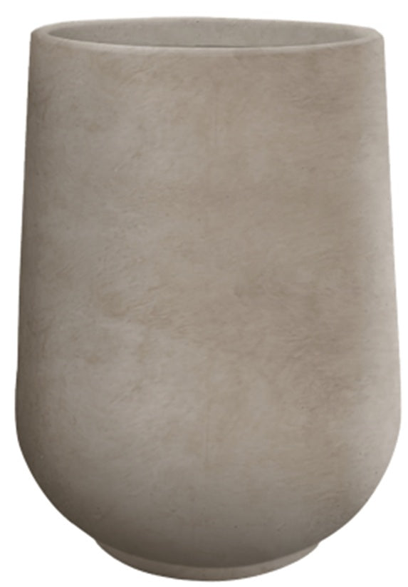 Ghiveci plante H35xD27 cm gri deschis
