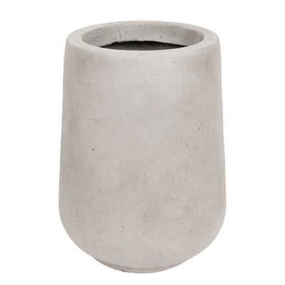 Ghiveci plante H35xD27 cm gri deschis